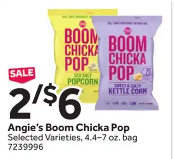 Stop&Shop Angie's Boom Chicka Pop offer