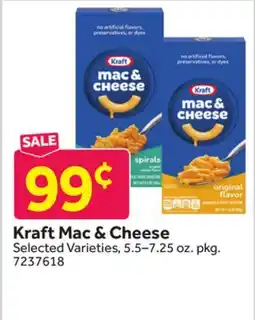 Stop&Shop Kraft Mac & Cheese offer