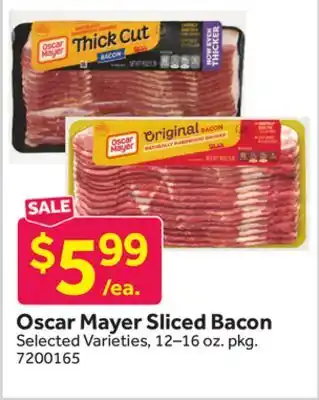 Stop&Shop Oscar Mayer Sliced Bacon offer