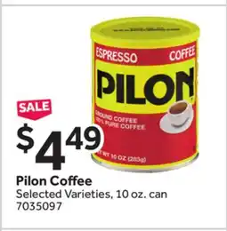 Stop&Shop Pilon Coffee offer