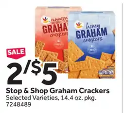 Stop&Shop Stop & Shop Graham Crackers offer