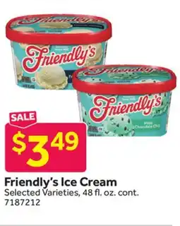 Stop&Shop Friendly's Ice Cream offer