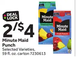 Stop&Shop Minute Maid Punch offer