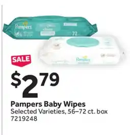 Stop&Shop Pampers Baby Wipes offer