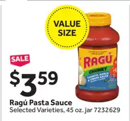 Stop&Shop Ragú Pasta Sauce offer