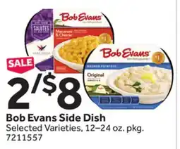 Stop&Shop Bob Evans Side Dish offer