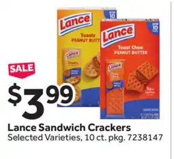 Stop&Shop Lance Sandwich Crackers offer