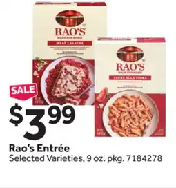Stop&Shop Rao's Entrée offer