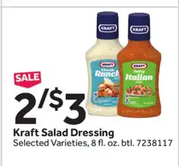Stop&Shop Kraft Salad Dressing offer
