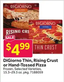 Stop&Shop DiGiorno Thin, Rising Crust or Hand-Tossed Pizza offer