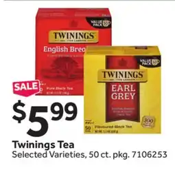 Stop&Shop Twinings Tea offer