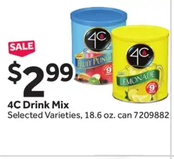 Stop&Shop 4C Drink Mix offer