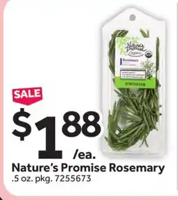 Stop&Shop Nature's Promise Rosemary offer