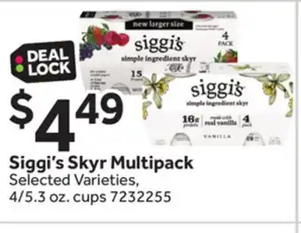 Stop&Shop Siggi's Skyr Multipack offer
