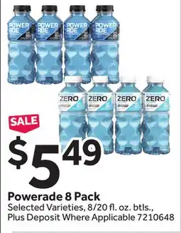 Stop&Shop Powerade offer
