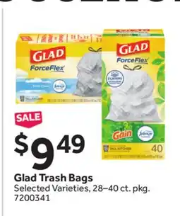 Stop&Shop Glad Trash Bags offer