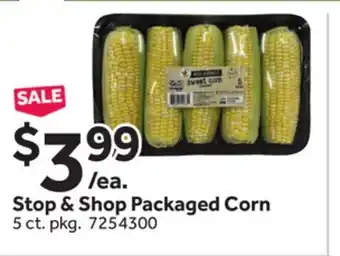 Stop&Shop Stop & Shop Packaged Corn offer