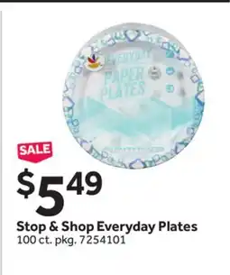 Stop&Shop Stop & Shop Everyday Plates offer
