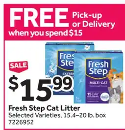 Stop&Shop Fresh Step Cat Litter offer