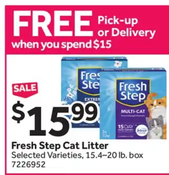 Stop&Shop Fresh Step Cat Litter offer