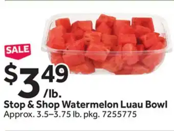 Stop&Shop Stop & Shop Watermelon Luau Bowl offer