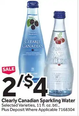 Stop&Shop Clearly Canadian Sparkling Water offer