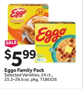 Stop&Shop Eggo Family Pack offer