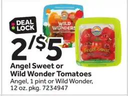 Stop&Shop Angel Sweet or Wild Wonder Tomatoes offer