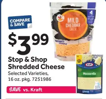 Stop&Shop Stop & Shop Shredded Cheese offer