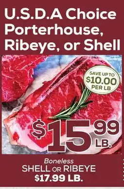 DeCicco & Sons Porterhouse, Ribeye, or Shell offer