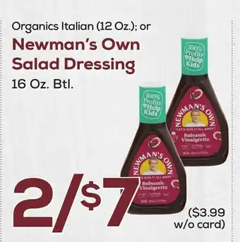 DeCicco & Sons Newman's Own Salad Dressing offer