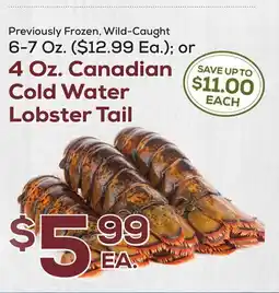 DeCicco & Sons Canadian Cold Water Lobster Tail offer