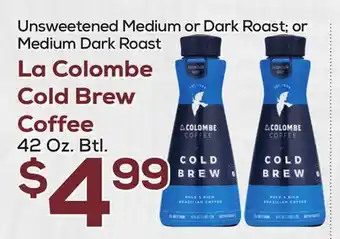 DeCicco & Sons La Colombe Cold Brew Coffee offer