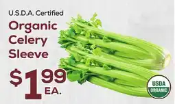DeCicco & Sons Organic Celery Sleeve offer