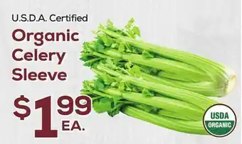 DeCicco & Sons Organic Celery Sleeve offer