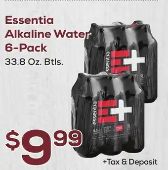 DeCicco & Sons Essentia Alkaline Water 6-Pack offer