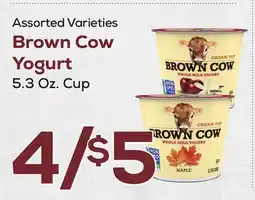 DeCicco & Sons Brown Cow Yogurt offer