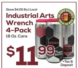 DeCicco & Sons Industrial Arts Wrench 4-Pack offer