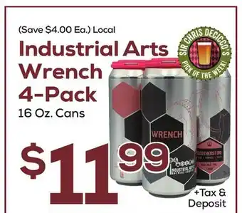 DeCicco & Sons Industrial Arts Wrench 4-Pack offer
