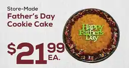 DeCicco & Sons Father's Day Cookie Cake offer