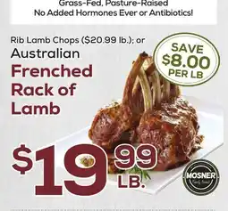 DeCicco & Sons Australian Frenched Rack of Lamb offer