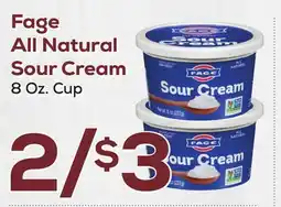 DeCicco & Sons Fage All Natural Sour Cream offer