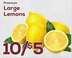 DeCicco & Sons Premium Large Lemons offer