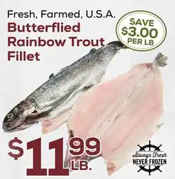 DeCicco & Sons Butterflied Rainbow Trout Fillet offer