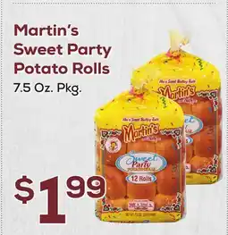 DeCicco & Sons Martin's Sweet Party Potato Rolls offer