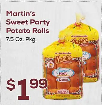 DeCicco & Sons Martin's Sweet Party Potato Rolls offer