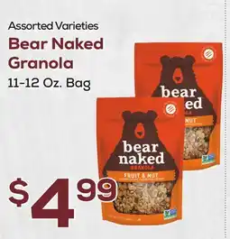 DeCicco & Sons Bear Naked Granola offer
