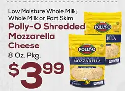 DeCicco & Sons Polly-O Shredded Mozzarella Cheese offer