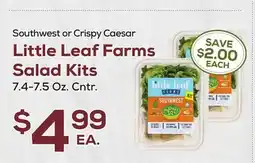 DeCicco & Sons Little Leaf Farms Salad Kits offer