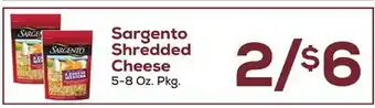 DeCicco & Sons Sargento Shredded Cheese offer